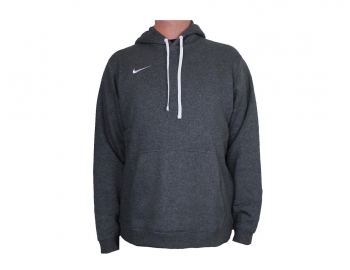 Nike Club 19 Fleece Kapuzenpullover Hoodie Grau