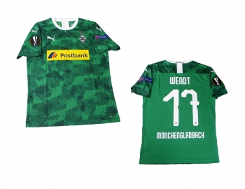 Borussia Mönchengladbach Spielertrikot 2019/20 Third Europapokal Puma Promo Spieleredition Oscar Wendt 17