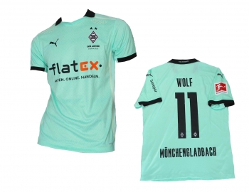 Borussia Mönchengladbach Trikot 2020/21 Third Puma Promo Spieleredition Hannes Wolf 11