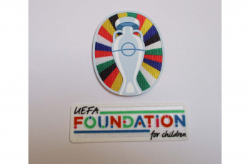 UEFA Euro Europameisterschaft Logo Flock Foundation Set 2024