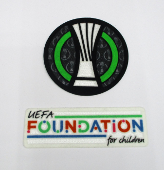 UEFA Europa Conference League Logo Foundation Flock 2024-25