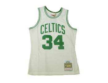 Boston Celtics Team Trikot Cream Swingman NBA Paul Pierce 2007 Mitchell & Ness