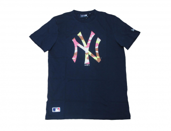 New York Yankees T-Shirt Camo NEYYAN Navy