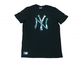 New York Yankees T-Shirt Camo NEYYAN Black