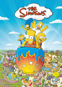 The Simpsons Krustyland Lenticular Poster 3D 47 x 67cm