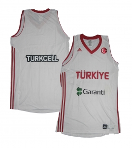 Türkei FIBA Basketball Trikot 2011 Adidas White