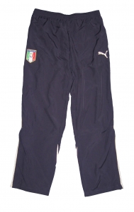 Italien FIGC Präsentationshose/Trainingshose Puma Navy