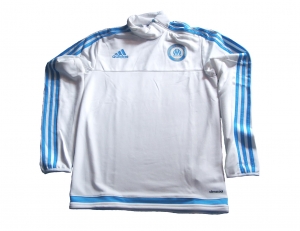 Olympique Marseille Trainingstop Sweatshirt White 2015/16 Adidas XS