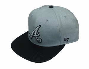 Atlanta Braves MLB Snapback Cap Riverside Captain 47 Brand