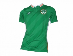 Irland Trikot Home Nationalmannschaft 2016/17 Umbro Player Issue ohne Sponsor