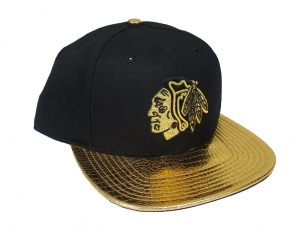 Chicago Blackhawks NHL Snapback Cap Tragic Ride Gold 47 Brand