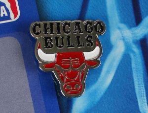 Chicago Bulls NBA Anstecker/Pin