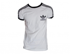 Adidas Originals California T-Shirt Trefoil Adidas White/Black
