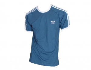 Adidas Originals 3-Stripes T-Shirt Trefoil Adidas Blue/White