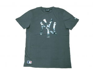 New York Yankees T-Shirt Camo NEYYAN Grey